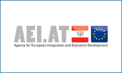 Agency for European Integration and Economic Development logo